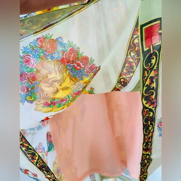 Versace Baroque Atelier skirt - one of a kind, no label, hand stitched - Picture 7 of 11